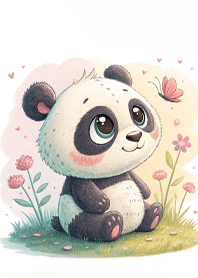 Mischievous panda