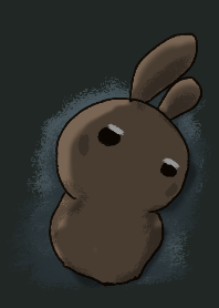 rabbit staring - daily - 2